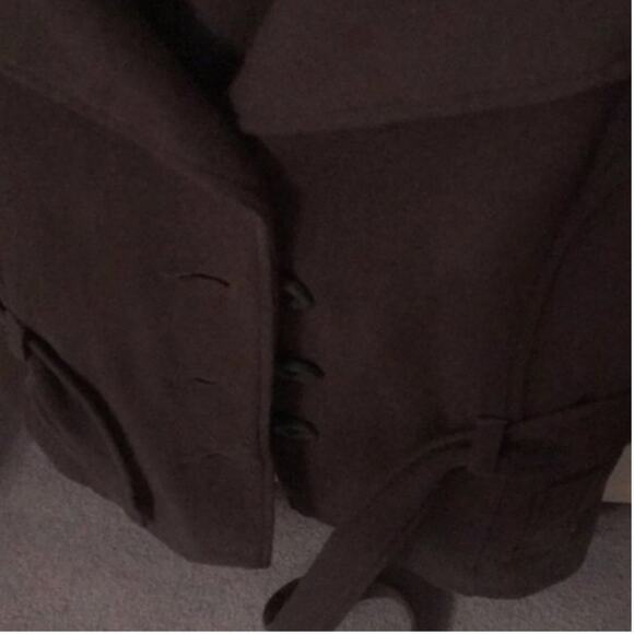 F21 button down sweatshirt blazer wrap jacket L - Picture 3 of 3